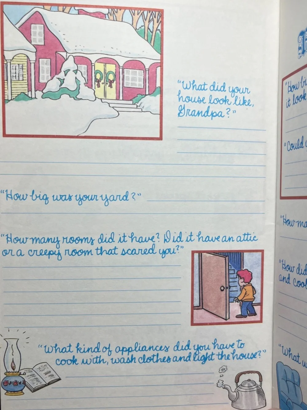 Vintage 1982 - “A Gift of Memories From Grandpa” Journal Unused